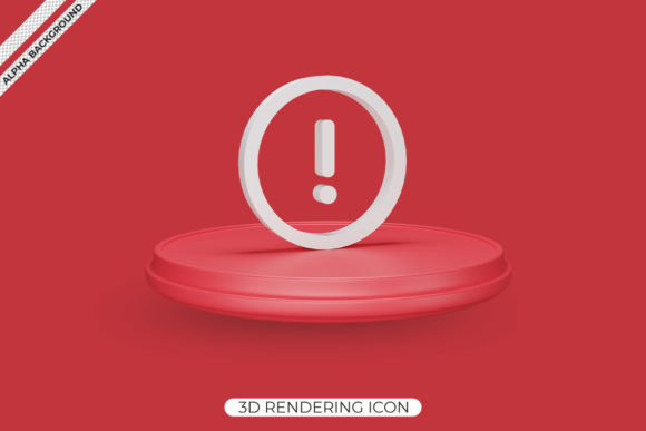 3d Exclamation Render Icon: A Practical Evaluation of Design Utility and Workflow Integration