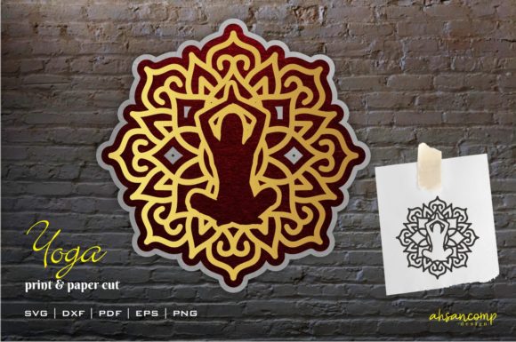 3D Layered Yoga Vector: Integrating Depth and Precision into Your Design Workflow