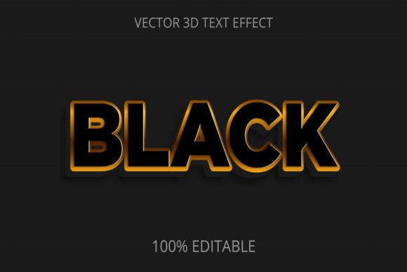 3D Text Effect Black: A Comprehensive Guide to Versatile Design Assets