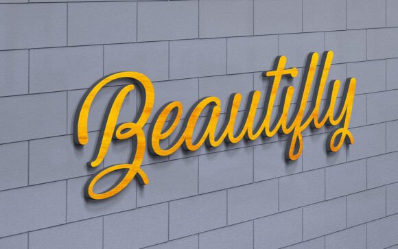 Luminous 3d Logo Mockup
