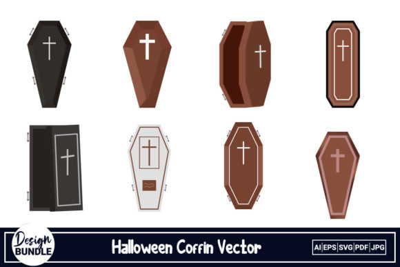 The Halloween Coffin Design Collection: Redefining the Intersection of Morbid Artistry and Digital Creativity