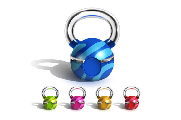 The Intersection of Playful Aesthetics and Functional Fitness: Understanding the Kettlebell in Funny Multicolored Design