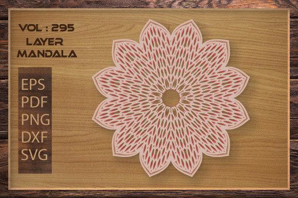 Unlocking Creative Potential with the 3D Multilayer Moms Mandala Pack SVG
